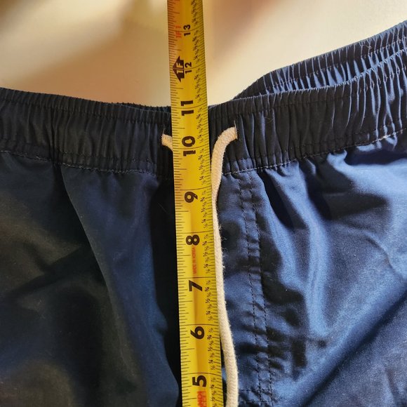 OAS Swim Trunks 4 Inch Lined Dark Blue Medium - Picture 8 of 9